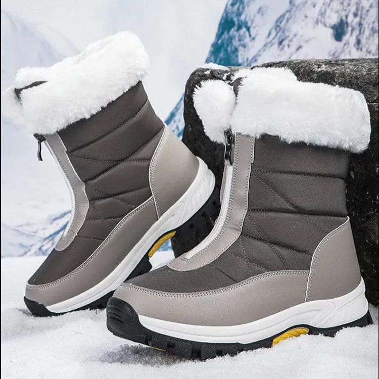 Women’s Snow Comfortable Boots with Round Toe