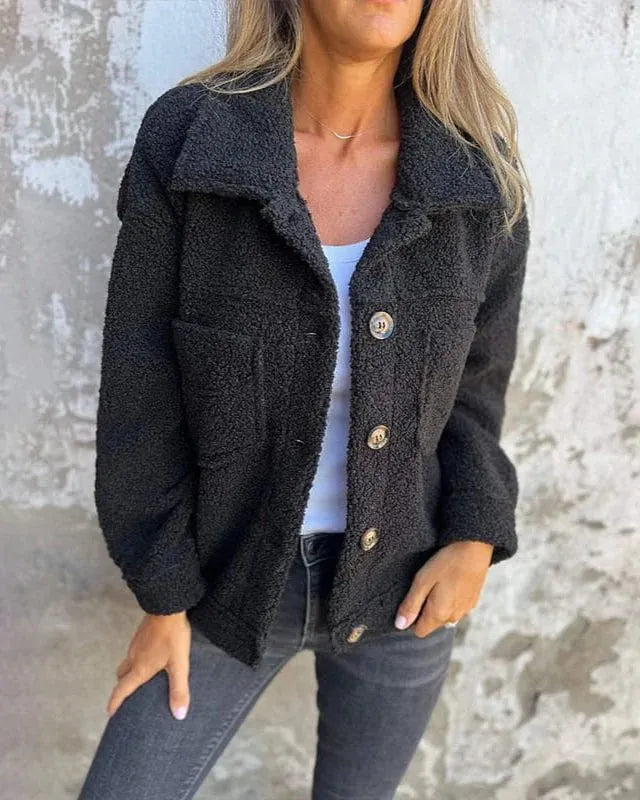 Women's Stylish Tailored Jacket with Relaxed Fit