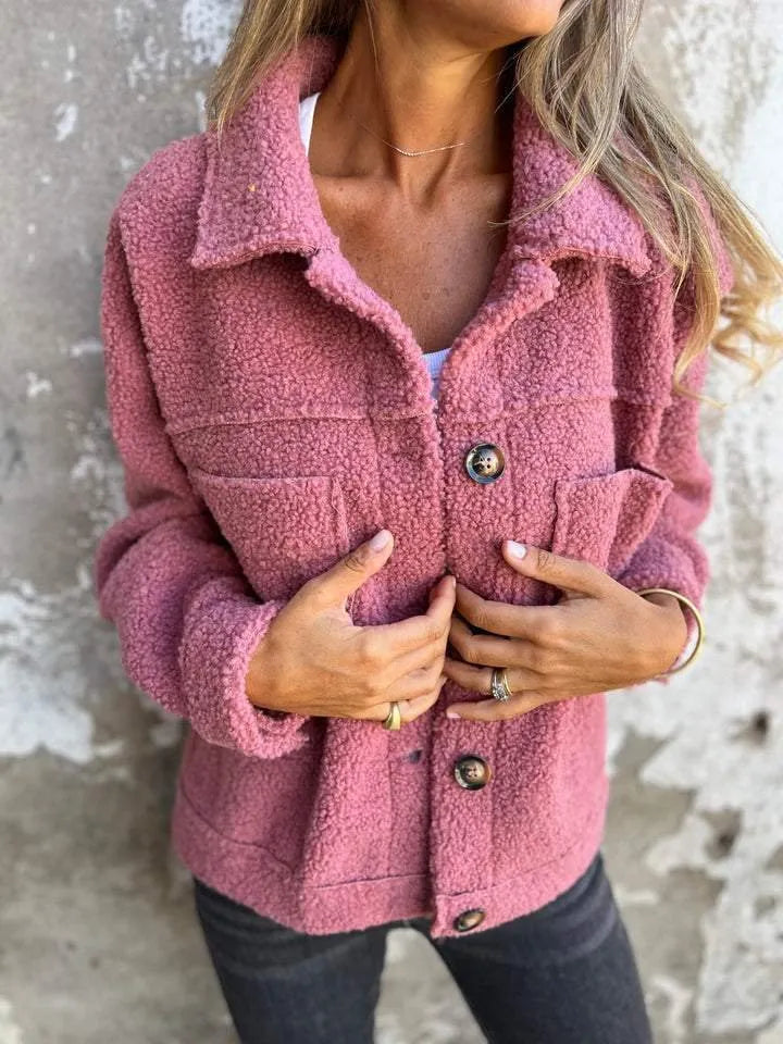 Women's Stylish Tailored Jacket with Relaxed Fit