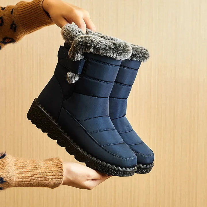 Women's Waterproof Snow Boots with Non-Slip Sole