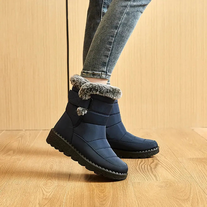 Women's Waterproof Snow Boots with Non-Slip Sole