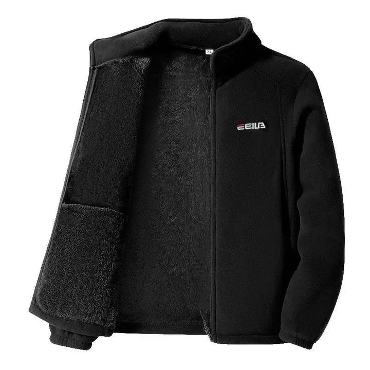 Women’s Zip-Up Fleece Jacket with Collar