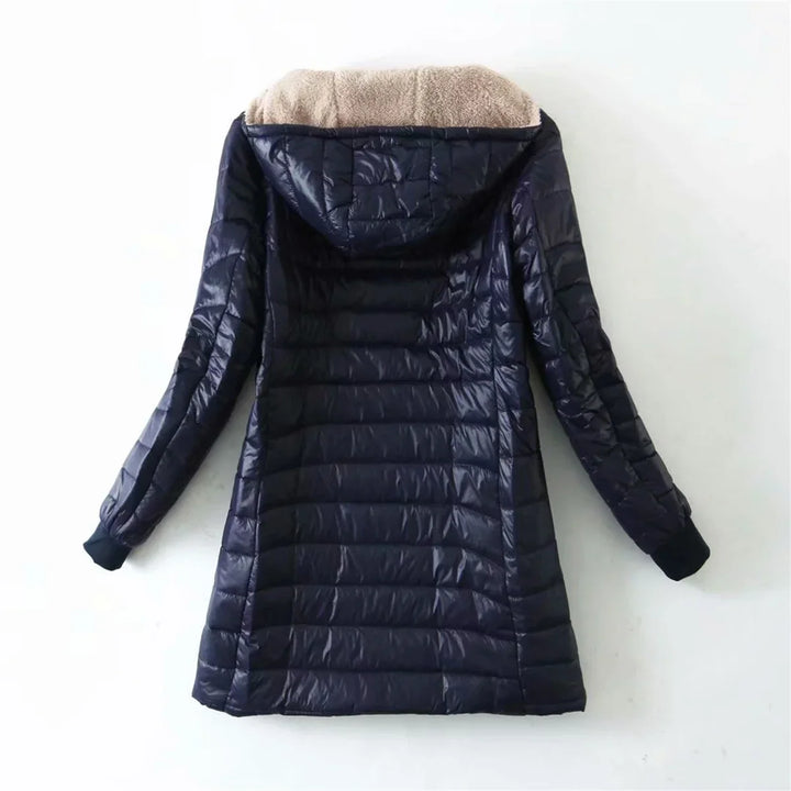 Women’s Quilted Warm Jacket with Hood