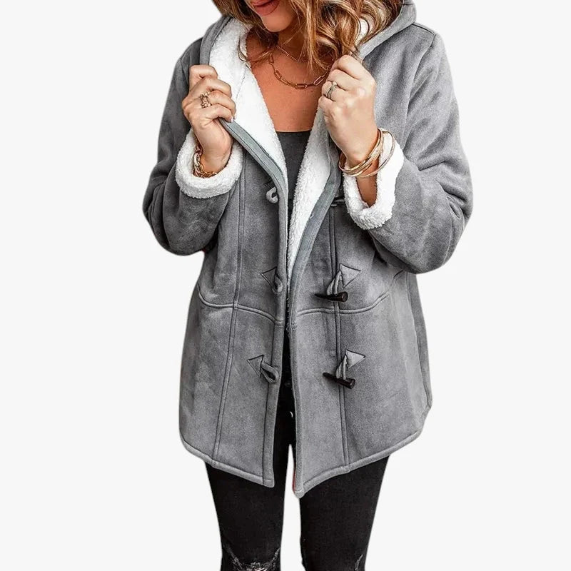 Women’s Soft Insulated Winter Jacket with Hood