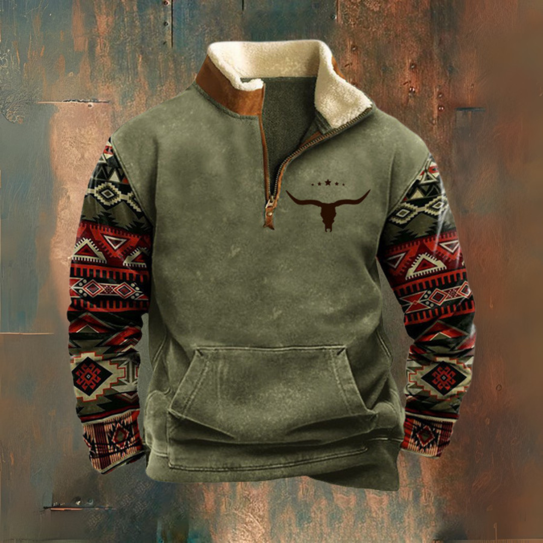 RODEO — Half-zip Autumn-Winter Jacket